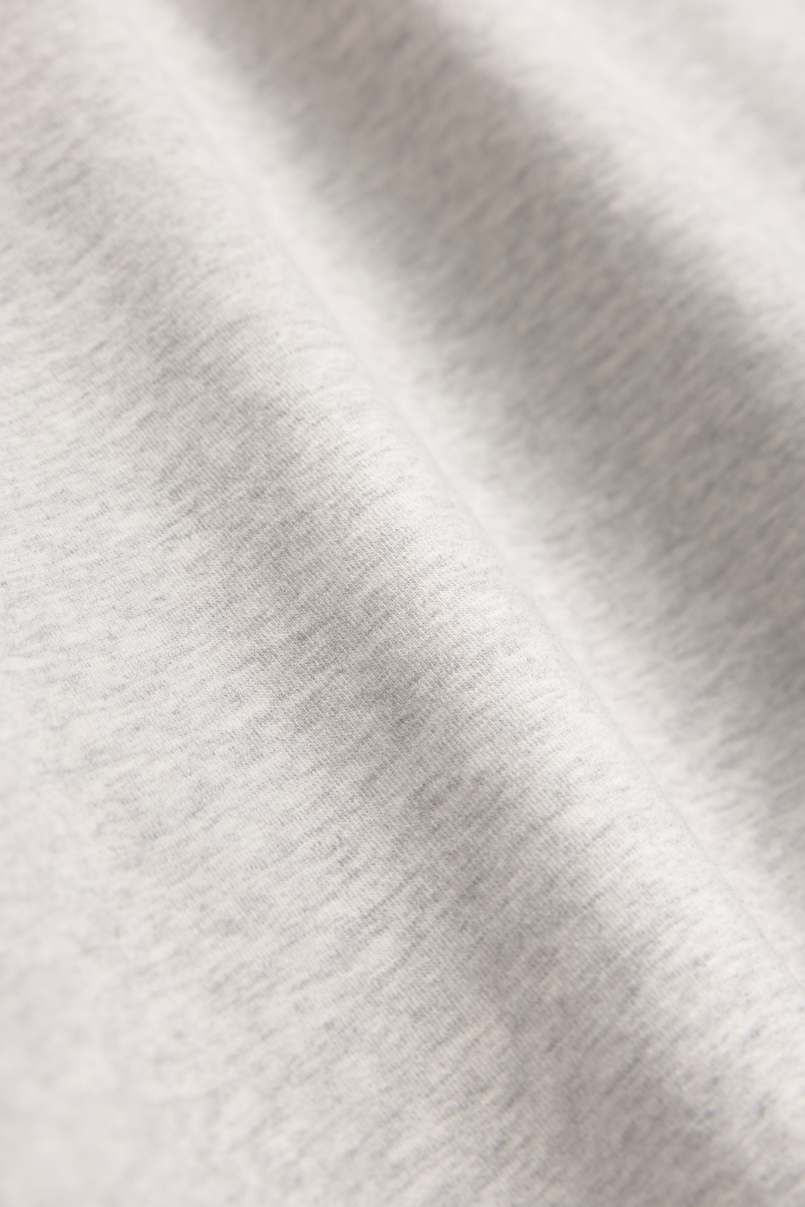 W. Baby Tee - Grey Melange